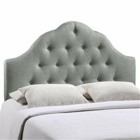 EAST END IMPORTS Sovereign Queen Fabric Headboard- Gray MOD-5162-GRY